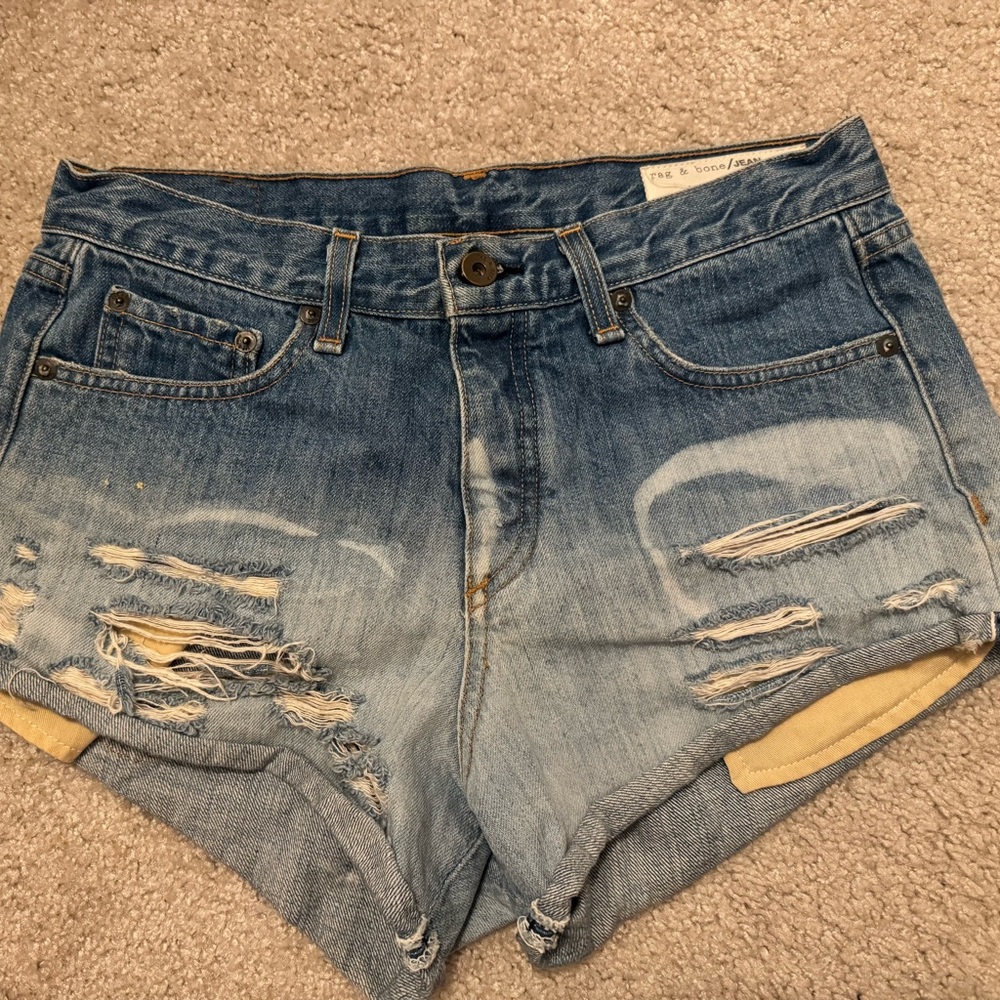 Rag and Bone denim shorts, size 26